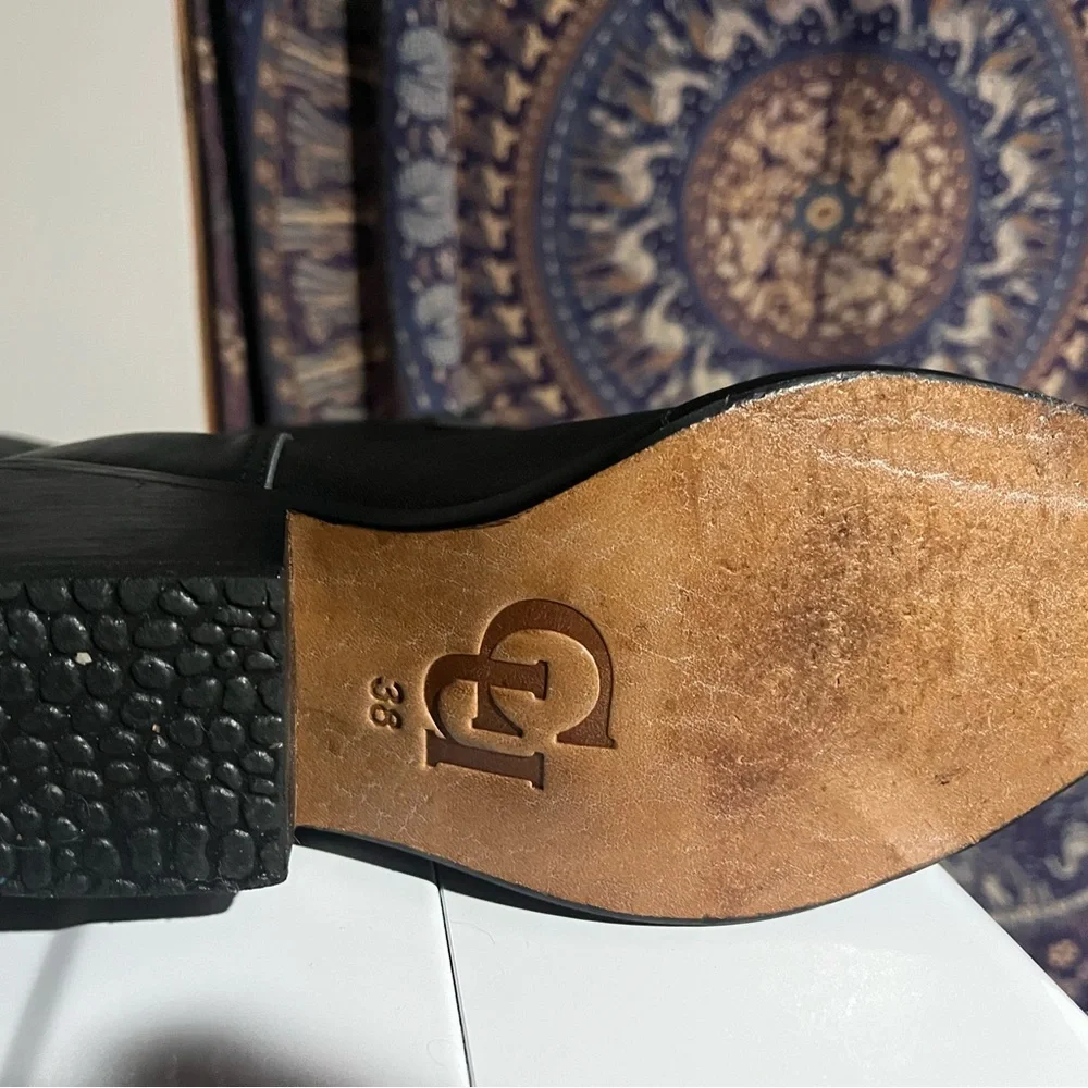 Chasing Unicorns Desperado Leather Cowboy Boots - Picture 10 of 11